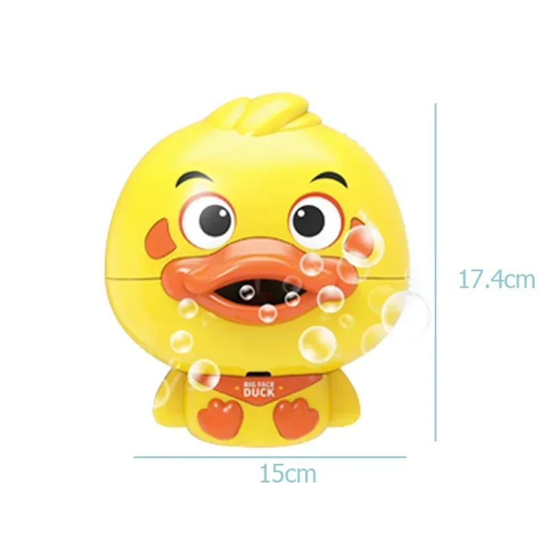 (pato) Juguete De Baño Para Bebés, Máquina De Burbujas, Juguete De Baño Para Bebés