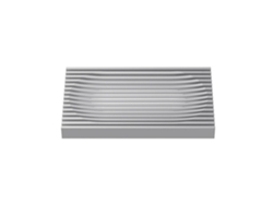 Jabonera rectangular para baño, ducha, lavabo, jaboneras, esponjas y más productos artesanales (1 unidad)
