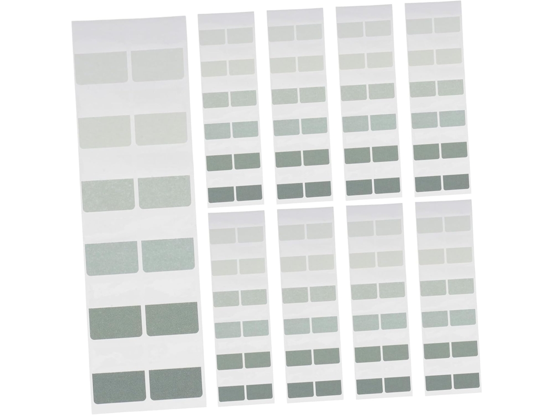 Pestañas Adhesivas Para Escribir En Cuadernos, 10 Paquetes De 1200 Piezas, Papel De Alta Adherencia