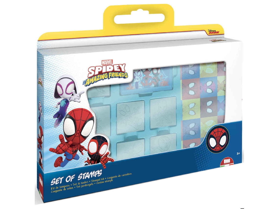 Conjunto de Sellos Spidey MARVEL.