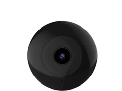Cámara de seguridad inalámbrica con control remoto para teléfono celular, visión nocturna por infrarrojos, detección de movimiento, residencial, color negro, Yizhood