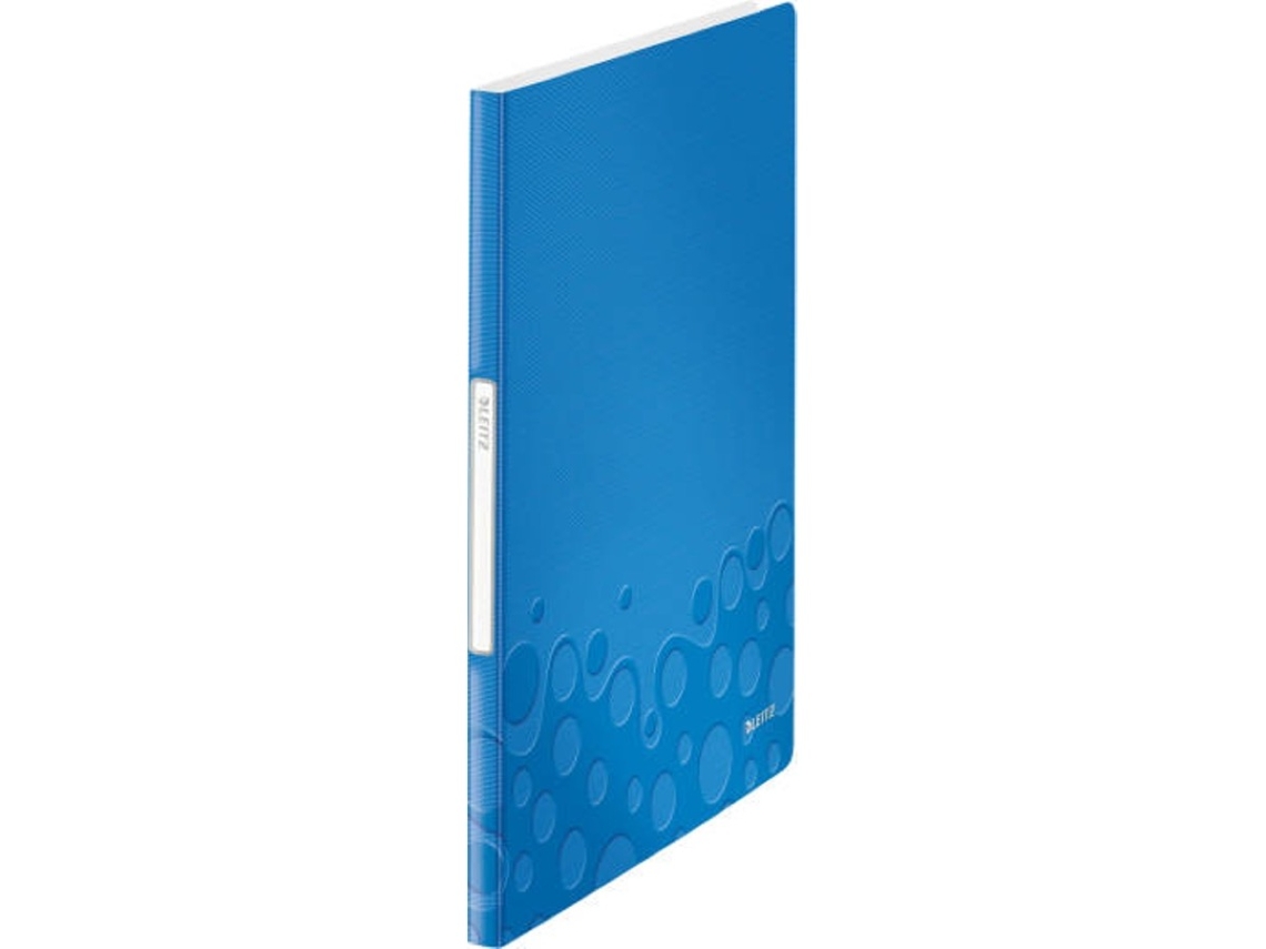 Carpeta LEITZ WOW 20 bolsillos Azul (A4 - Capacidad: 40 hojas)