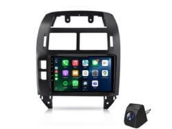 Autorradio Para Vw Polo 9n 2001-2009 Android, 2gb+64gb, Carplay, Gps, Dsp, Rds, Bt, Cam