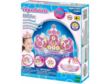 Kit de Artesanía AQUABEADS Set de Tiara (Edad Minima: 4)