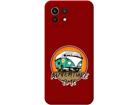 Carcasa Xiaomi Mi 11 Lite 4G / 5G / 5G NE TUMUNDOSMARTPHONE Adventure Time Rojo