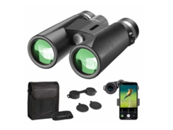 Binóculos Potentes Para Adultos 12x42 Compact Hd Bak4 Prism Fmc Night Vision Binóculos Para Observação De Pássaros Acampamento Saisiyiky