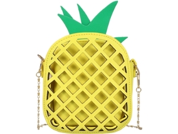 Bolsa Transversal Ciieeo Simple Fun Fruit Para Mulheres, Bolsa De Corrente Em Poliéster Pu.
