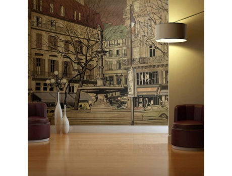 Papel de Pared ARTGEIST Fonte Parisiense (300x231 cm)