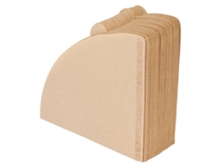 100 Filtros De Café Desechables De Papel Cónico De Pulpa De Madera Natural Con Gotero
