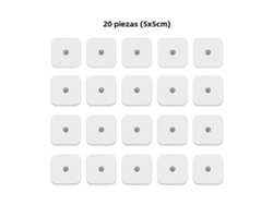 (20 Piezas, 5x5cm) Parches De Estimulación Muscular Ems Para Masaje.