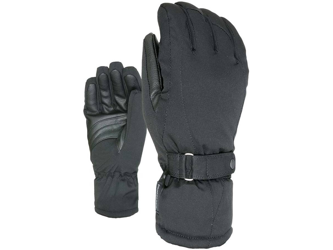 Guantes para Mujer LEVEL Hero Negro para Esquí (S - M)
