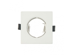 Empotrable Magura 1xGU10 Cuadrado Blanco FAB FABRILAMP