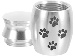 Urna Pequeña De Aluminio Para Mascotas, Ideal Como Recuerdo, Ergonómica Y Para Uso Diario.