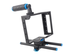 Jaula Universal C1 Para Cámaras A7c, Zv, E1, R50, R10, R7 Y R6 Con Asa Superior Y Accesorios.