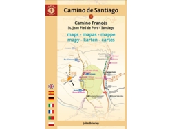 Libro Camino De Santiago Maps de John Brierley (Inglés)