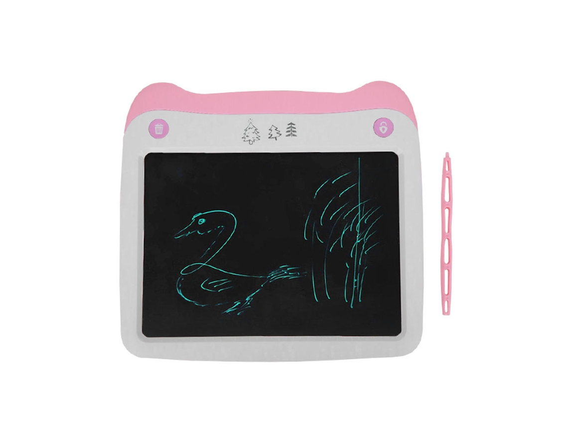 Tableta De Escritura Lcd Inteligente De 8,5 Pulgadas Con Lápiz Rosa Para Niños