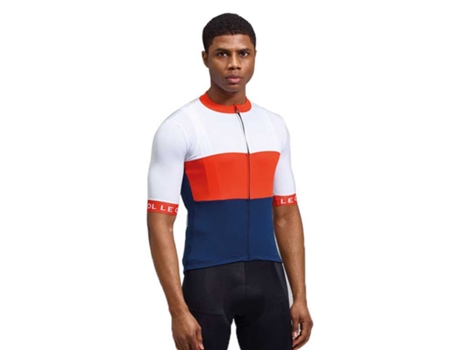 Jerseys LE COL Camisa De Manga Curta Sport Lightweight Vermelho,Branco,Azul S Homem