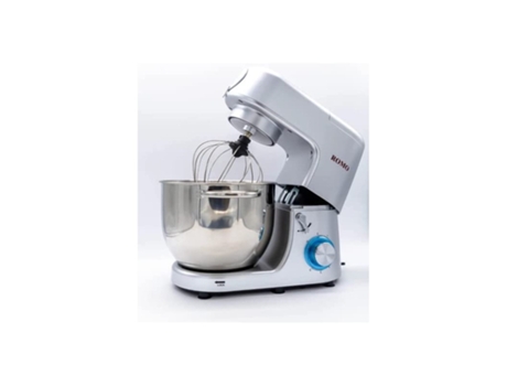 Batidora con Bol SUINGA Misturador y Picadora de Carne 1500W 7L 6 Velocidades Gris