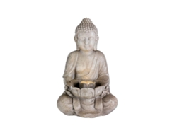 Fuente De Jardín LUMINEO Buda Ceramica (28 x 29,5 x 45 cm)