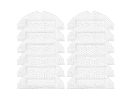 12 piezas de repuesto de fregona desechable para Xiaomi Roborock S7 T7S Plus Aspiradora Robótica Pad trapos Kits de piezas de repuesto