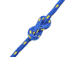 Cuerda náutica de polipropileno de 12 mm y 250 m, color azul HARLANV1