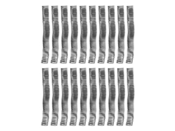 20 Rollos De Espiral De Plástico De 32 Mm, 280 Hojas, 48 Dientes, Relación 4:1