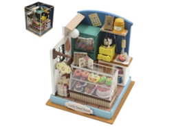 Pastelería De La Suerte. Maqueta 3d Realista Con Gran Detalle Y Luces Led.