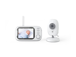 Intercomunicador Para Bebé Digitallab Abm600 Vídeo 3.5 Branco