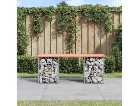 Banco De Jardín VIDAXL Marrón Madera (103x31x42 cm)