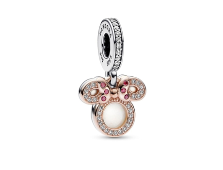 PANDORA Joyería Disney X PANDORA Charm - Colgante de doble silueta de Minnie