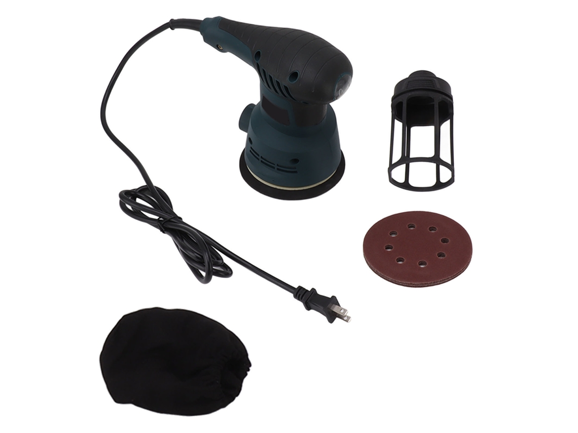 Lijadora Orbital Eléctrica Compacta De 300 W Con Discos De Lijado Para Carpintería, Abs, 110 V (ee. Uu.)