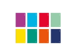Cuaderno PACSA Basic Multicolor 80 Hojas Din A4 (10 Unidades)