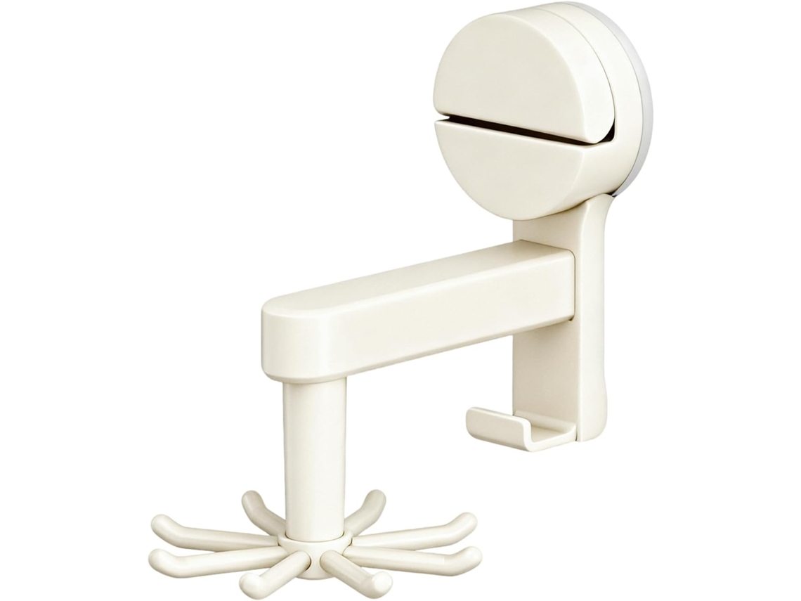 Soporte giratorio para utensilios Slowmoose de 360° con 8 garras, no requiere perforación.
