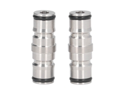 Conector de bola ciega de acero inoxidable duradero de 2 piezas para cerveza casera
