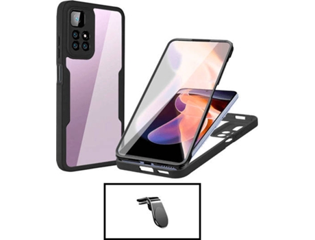 Kit Carcasa Anti-Crash Xiaomi 11i PHONECARE Negro