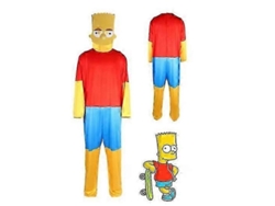 Disfraz De Mono De Los Simpson: Bart, Lisa, Marge, Homer Con Máscara Para Fiestas, Cumpleaños, Halloween, Adultos Y Niños.