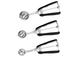 Juego de pinzas para galletas y helados, pinzas para galletas de acero inoxidable NEVEANCE