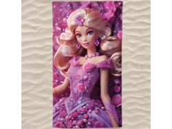 Toalla De Playa Microfibra Barbie