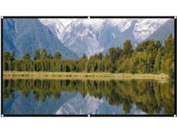 Pantalla De Proyección Antirreflejos | Pantalla De Tela 16:9 Con Vídeo 4k Integrado