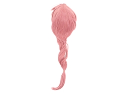 Peluca Larga Y Lisa De Color Rosa Para Fiestas Y Cosplay Para Mujeres.