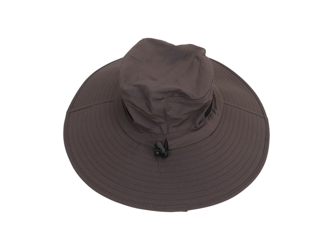 2026rebe-gorra De Sol Nylon Gris Oscuro Con Protección Uv Transpirable Ajustable De Borde Ancho Para Pesca Senderismo Jardín Playa