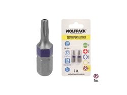 Destorpuntas Torx T15 (2 Piezas) Acero S2 Al Cromo Vanadio
