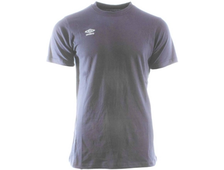 Camiseta de Hombre para Fútbol UMBRO Small Logo Algodón Azul (S)