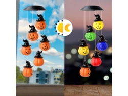 Luces De Decoración De Jardín En Forma De Calabaza Con Iluminación Gradual Led