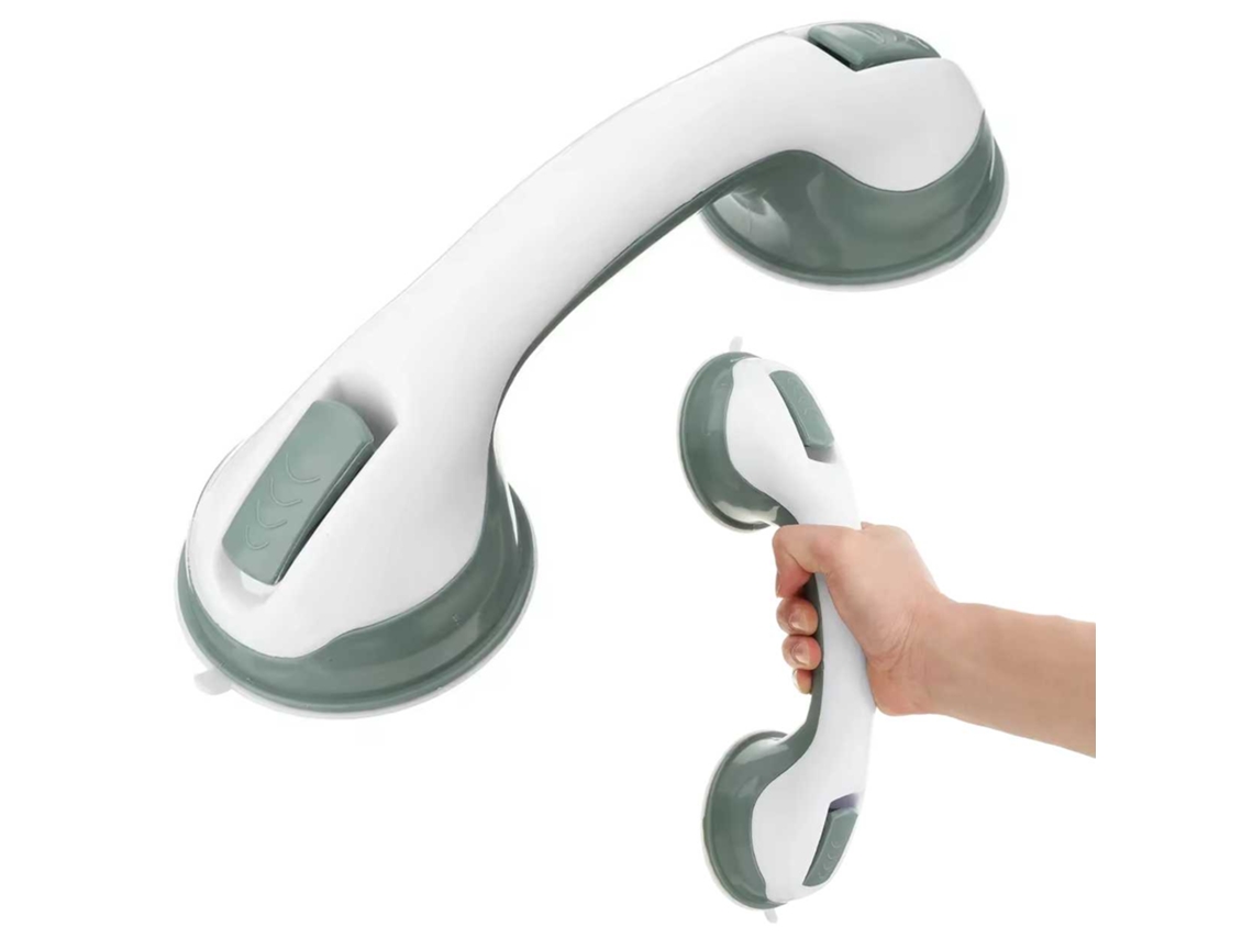 Asa de soporte para baño Asa para bañera y ducha Gris Jortmrd