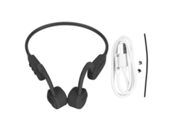 Auriculares deportivos inalámbricos Junli con conducción ósea, resistentes al agua.