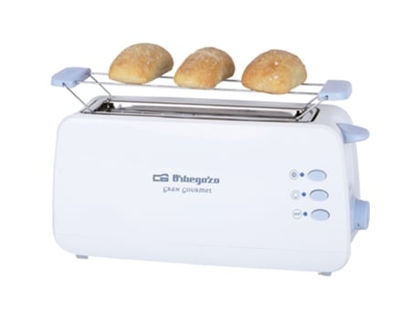 Tostadora ORBEGOZO A 4012 2 Rodajas 800 W Azul Blanco