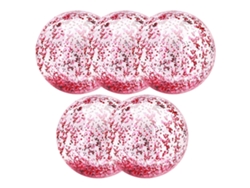 Pelotas de playa gigantes, juguetes de piscina, pelotas gigantes con confeti brillante, pelota inflable transparente para piscina, playa, fiesta de verano