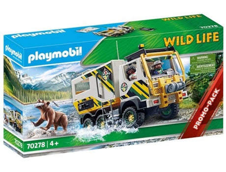 Playmobil PLAYMOBIL Wild Life Camion De Aventuras (Edad Mínima Recomendada: 4años)
