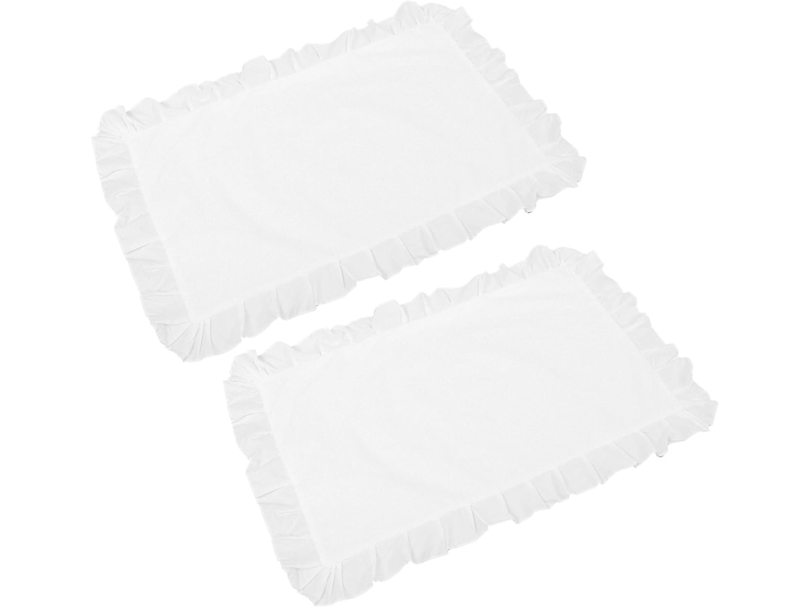 Almohada Fundas Con Volantes Encaje, Juego